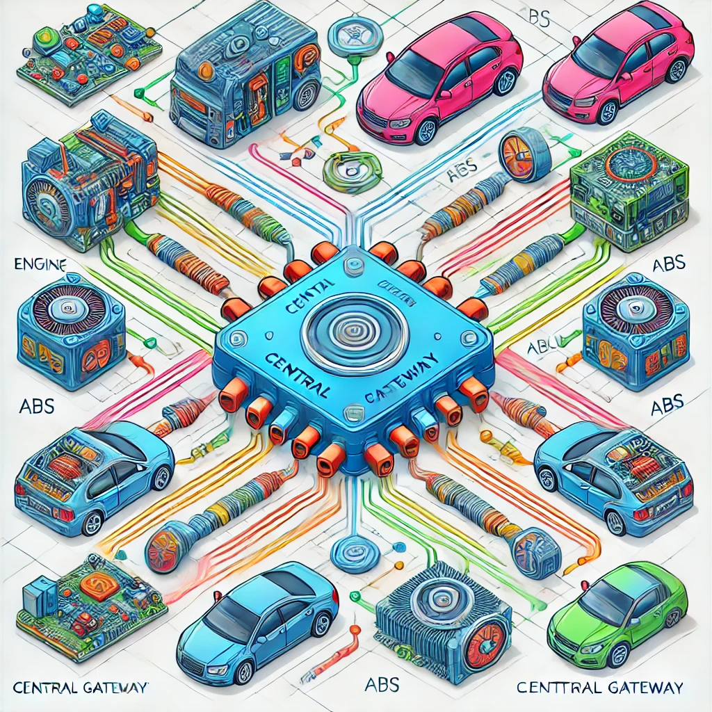 Central Gateway Module: the Communication Pillar in Automotive Networks ...